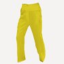 Pantalon de haute visibilité, de matériau fluorescent, couleur jaune.